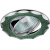 DK17 CH/SH GR Светильник ЭРА декор "звезда  со стеклянной крошкой" MR16,12V/220V, 50W, хром/зеленый 
