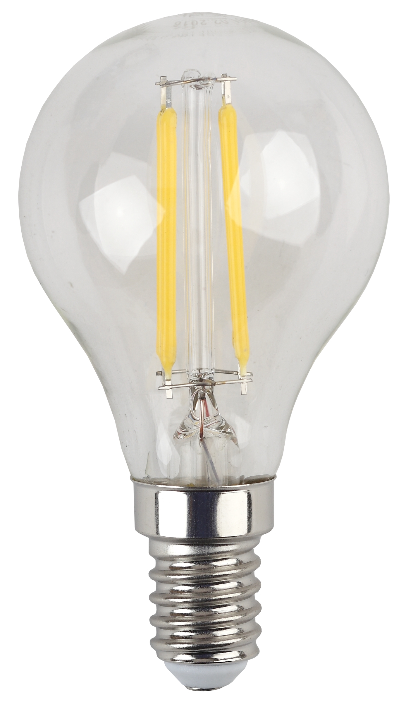 Лампочка светодиодная ЭРА F-LED P45-7W-840-E14 E14 / Е14 7Вт филамент ...