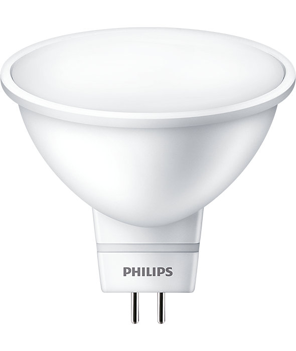 Лампочка светодиодная Philips ESS LED MR16 3Вт 4000К GU5.3 точечная нейтральный белый свет