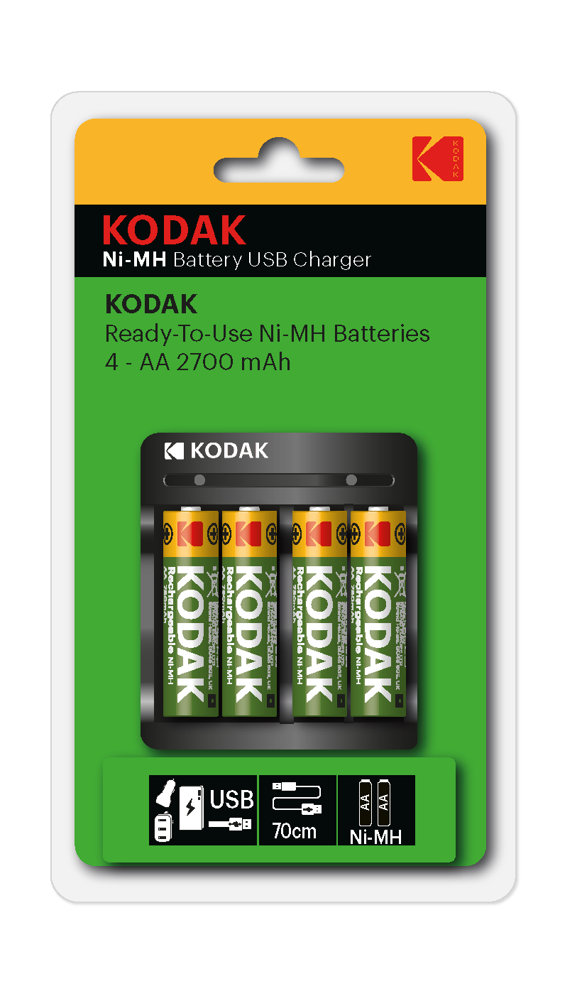 Зарядное устройство для аккумуляторов Kodak USB Overnight charger with ...