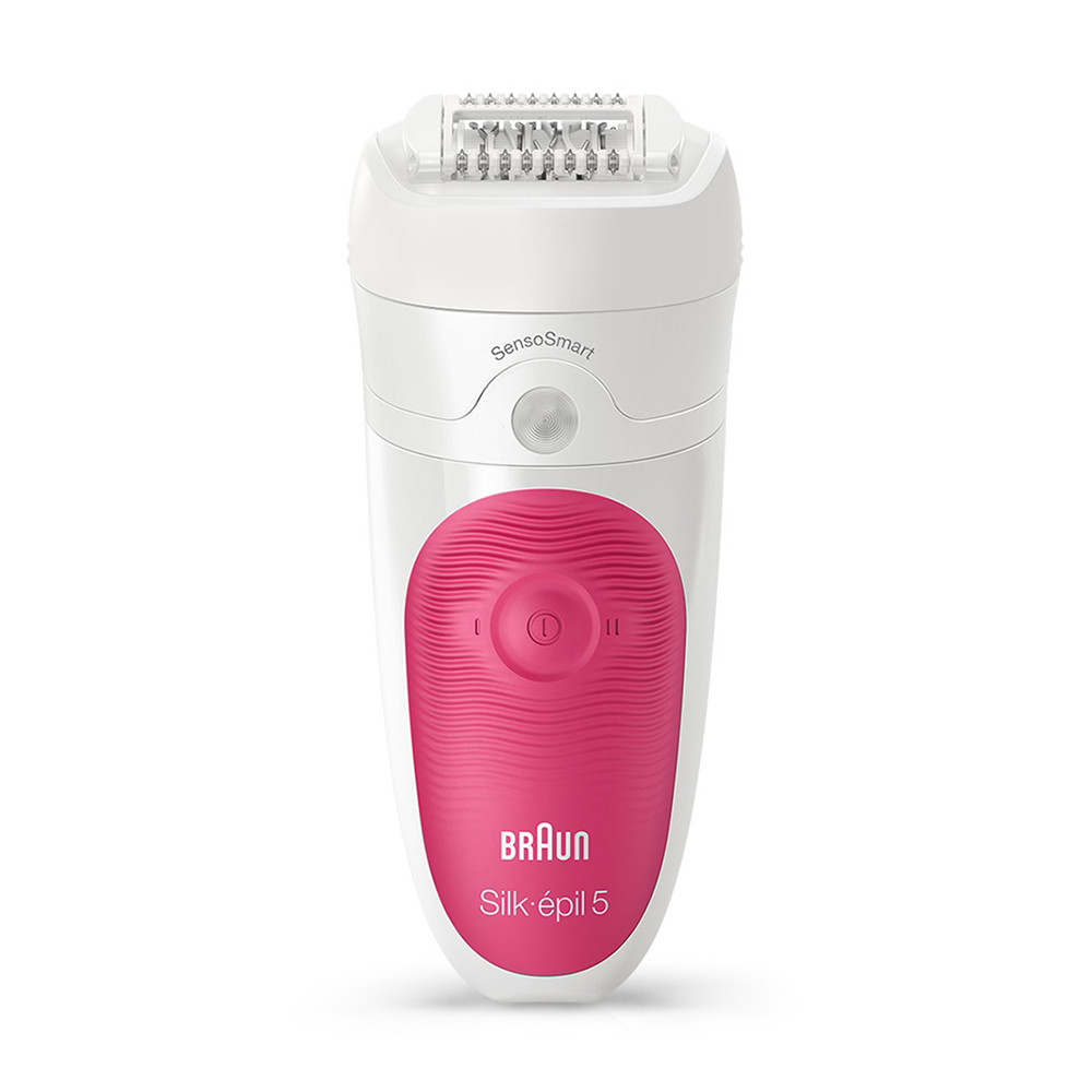 Эпилятор Braun S5 SES 5/500 2 скорости белый/розовый тип 5391