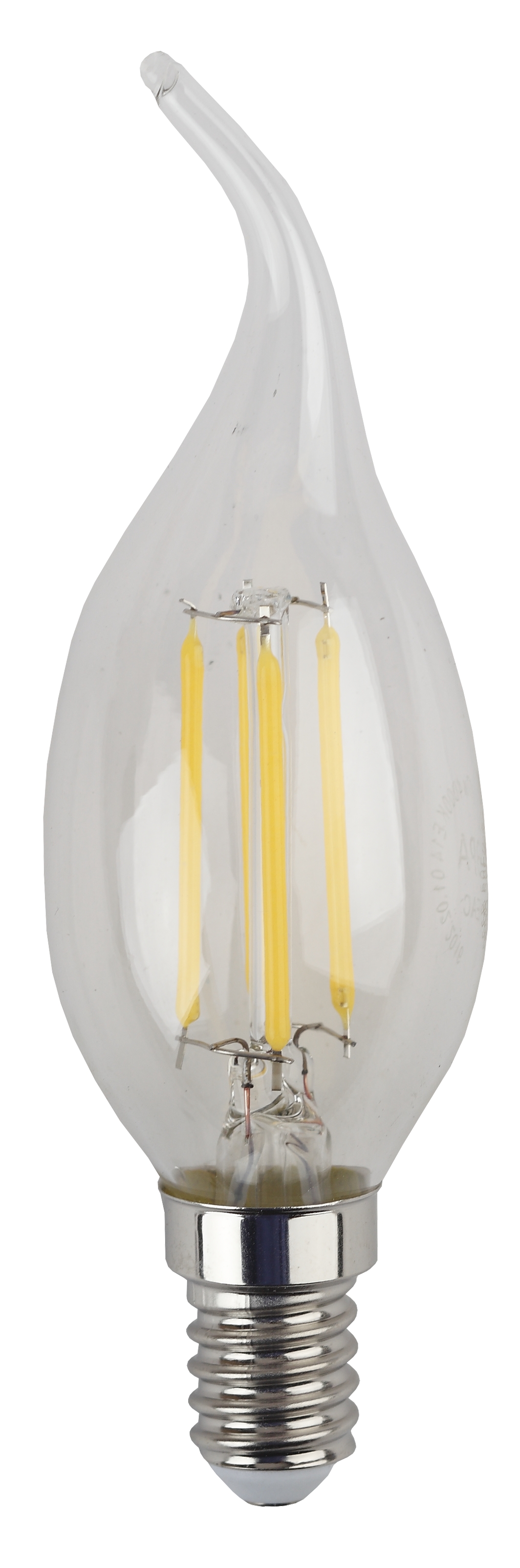 Лампочка светодиодная ЭРА F-LED BXS-11W-840-E14 Е14 / Е14 11Вт филамент .