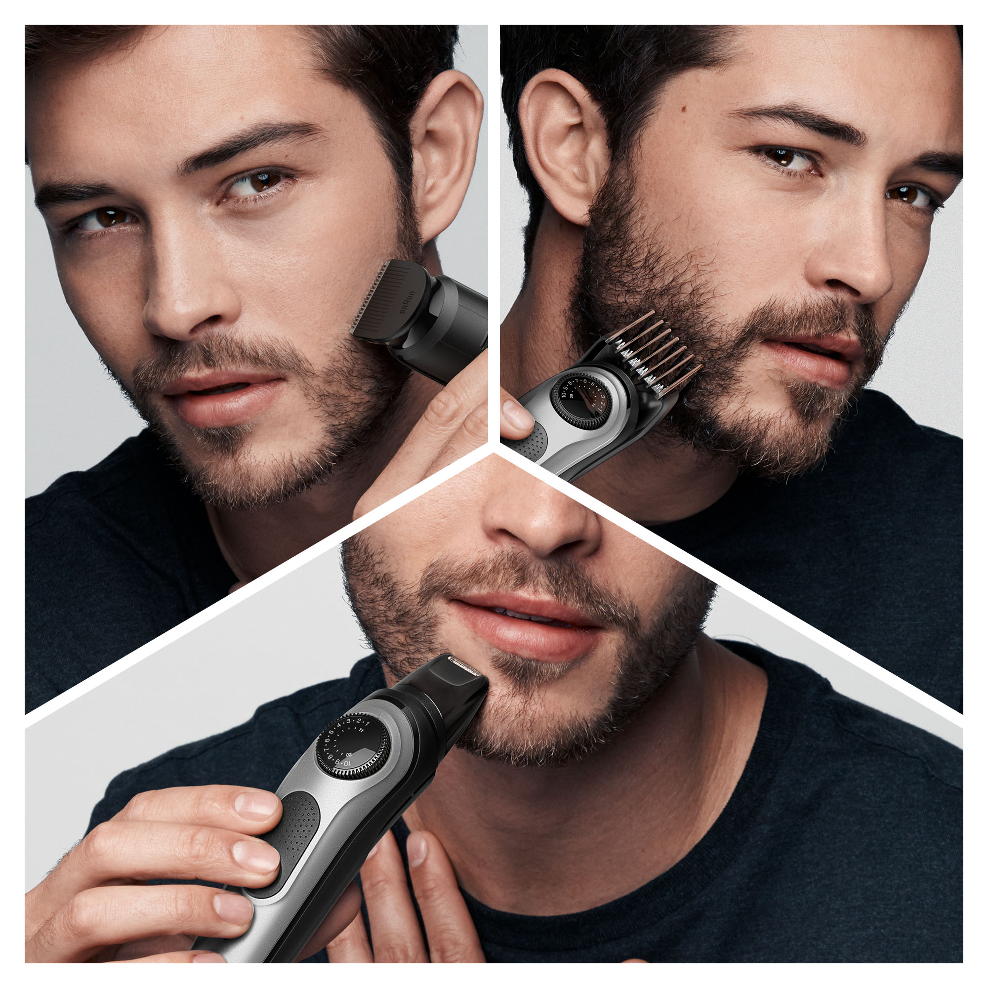 Триммер электрический Braun BT5365 Black 3 насадки + Бритва Gillette ...