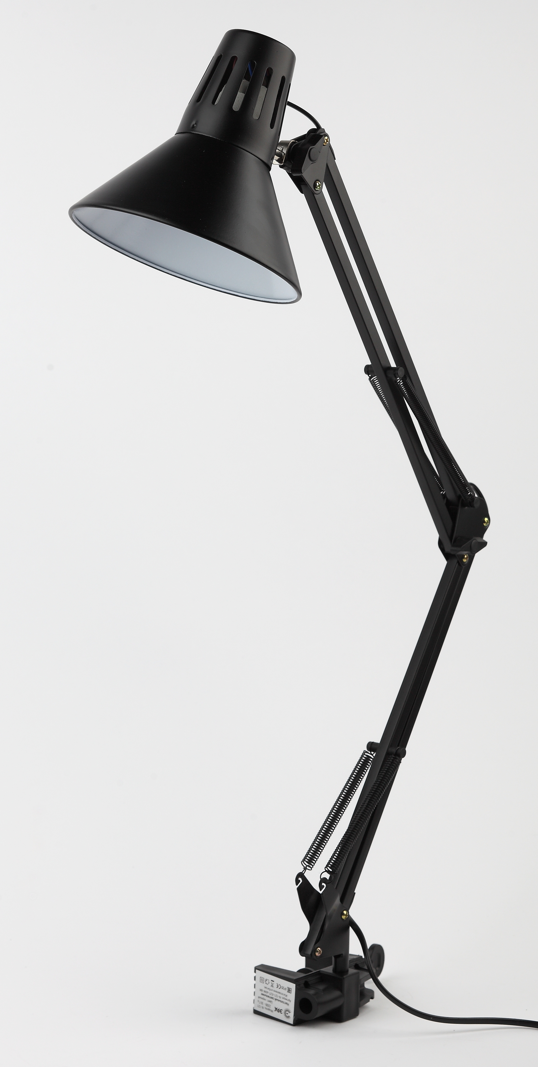 светильник ЭРА N-121-E27-40W-BK на струбцине черный