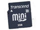 Карты памяти Transcend miniSD 2Гб