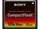 Впервые Sony анонсировала карты памяти CompactFlash