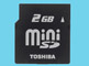 Toshiba не забывает про miniSD