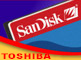 SanDisk и Toshiba объединяют свои усилия при создании флэш-памяти