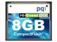 PQI выпускает карту памяти CompactFlash объёмом 8 Гб
