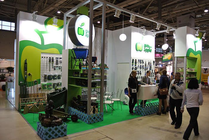 выставка ЦВЕТЫ 2014 стенд Green Apple выставка ЦВЕТЫ 2014 стенд Green Apple