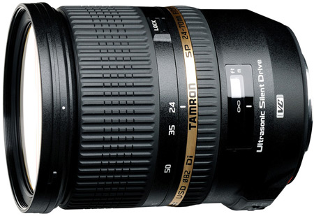Tamron анонсирует полнокадровый объектив SP 24-70mm F/2.8 Di VC USD Tamron анонсирует полнокадровый объектив SP 24-70mm F/2.8 Di VC USD