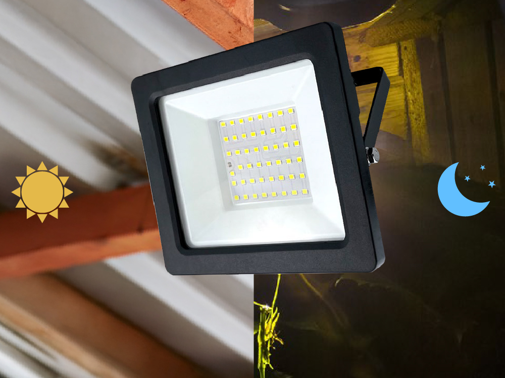 ЭРА LPR-042-3 — LED-прожекторы со встроенным фотореле