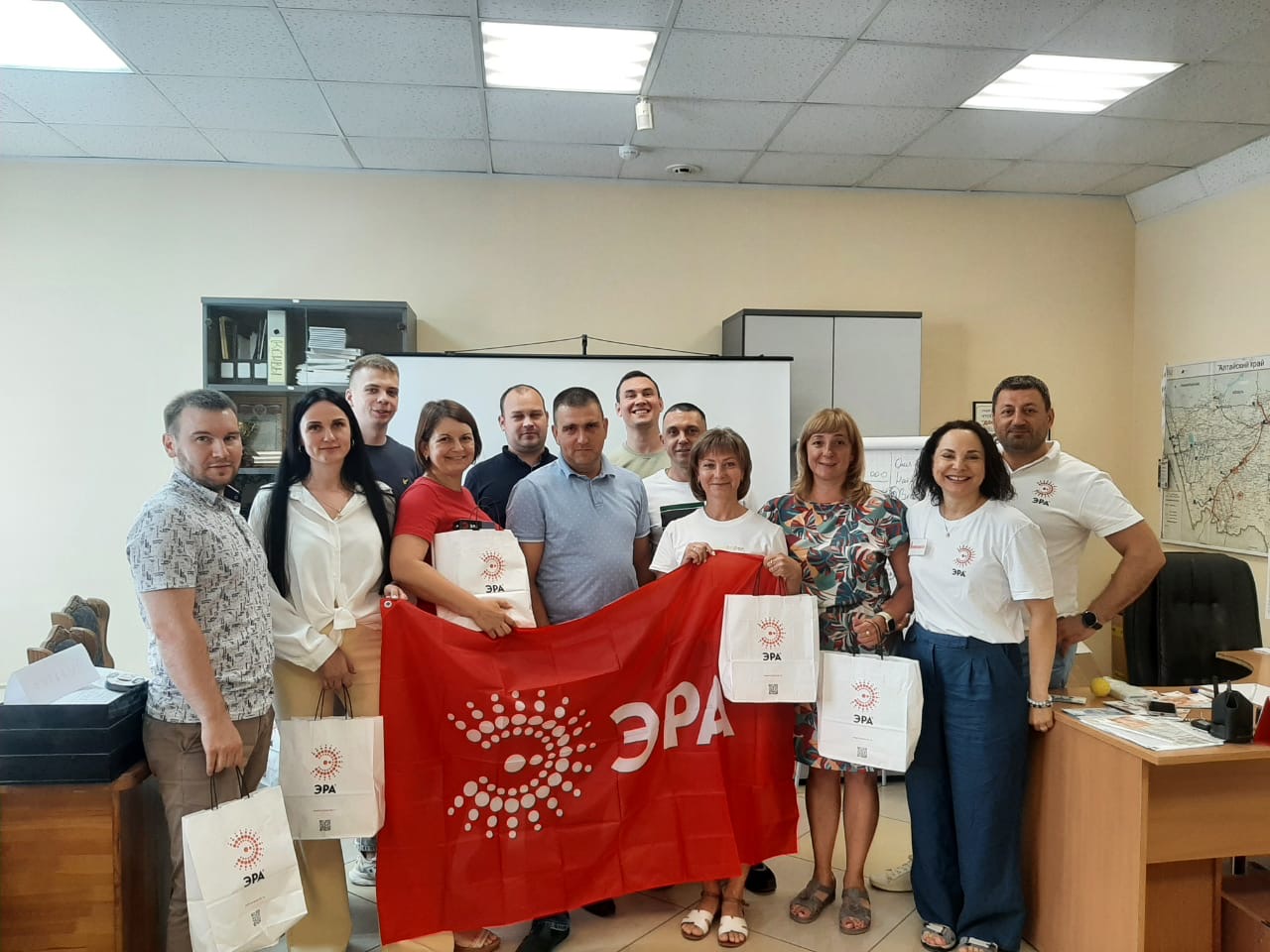 Представили товары ЭРА в Барнауле: «День поставщика» от компании БАКО+