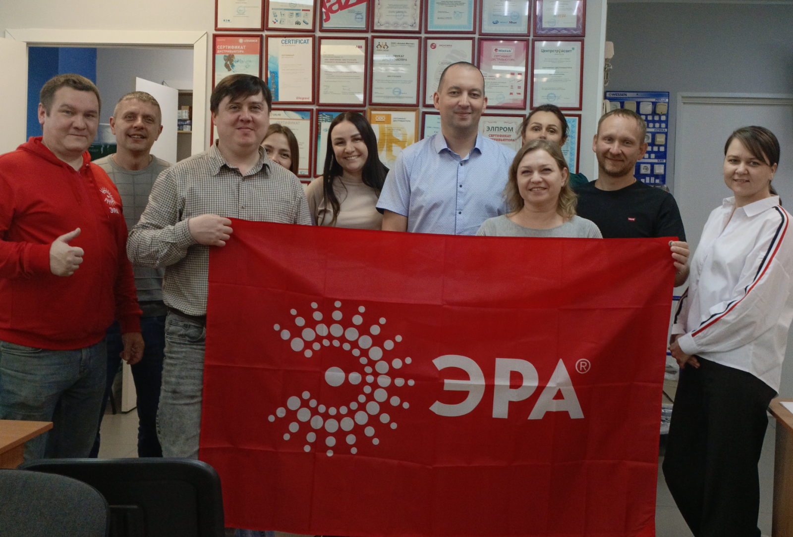 Продуктовое обучение ЭРА для «Русского Света» в Каменске-Уральском