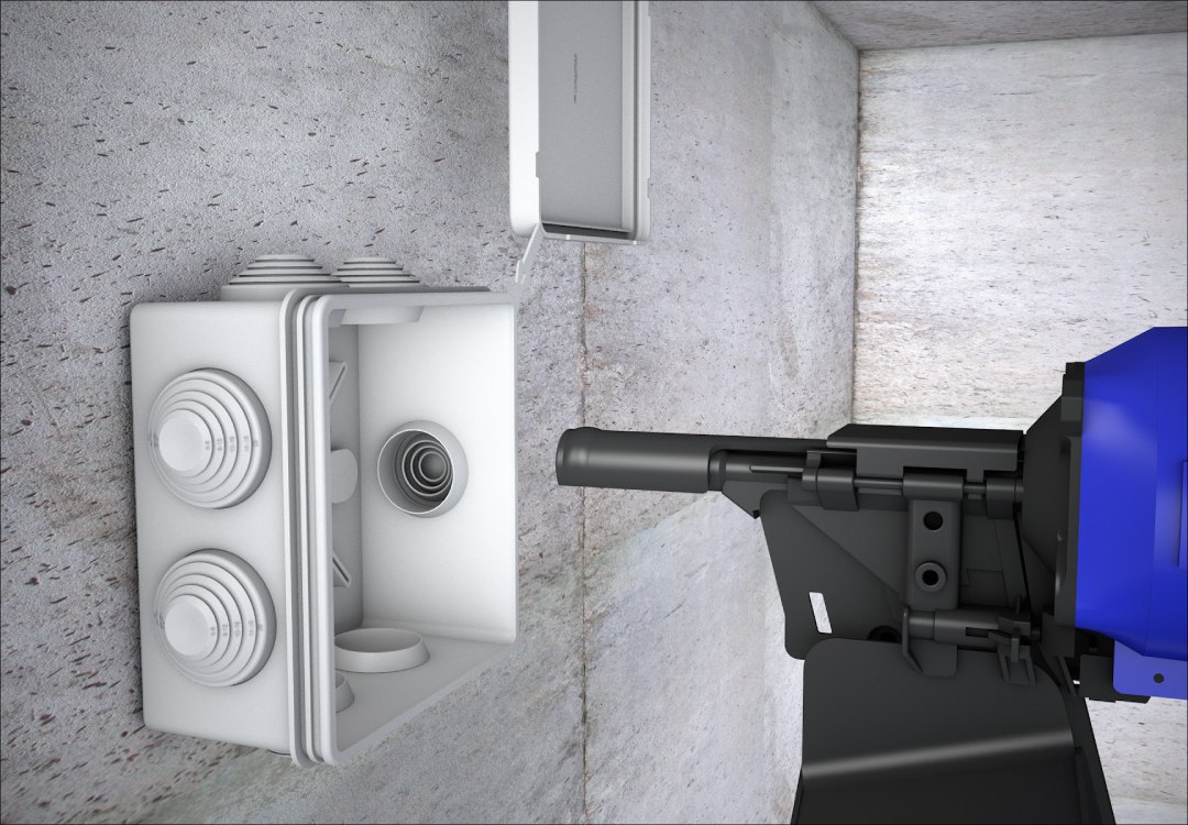 Новинка: коробки монтажные под пистолет — собственное производство ЭРА