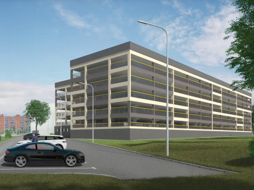 LED-светильники ЭРА освещают многоуровневую парковку в ЖК «Новое Медведково»