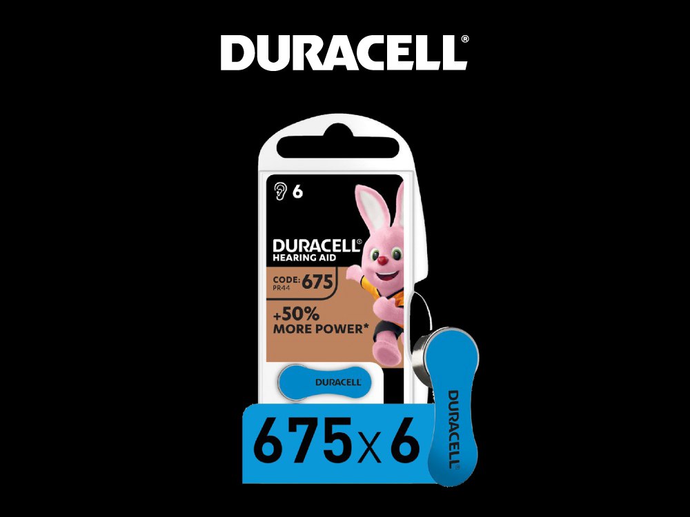 Батарейки для слуховых аппаратов Duracell в ассортименте S3