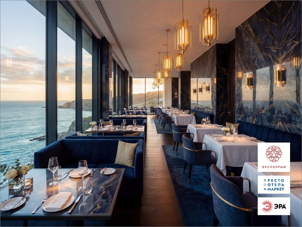 Представляем светотехнику ЭРА сегмента HoReCa на выставке «РестоОтельМаркет» в Крыму