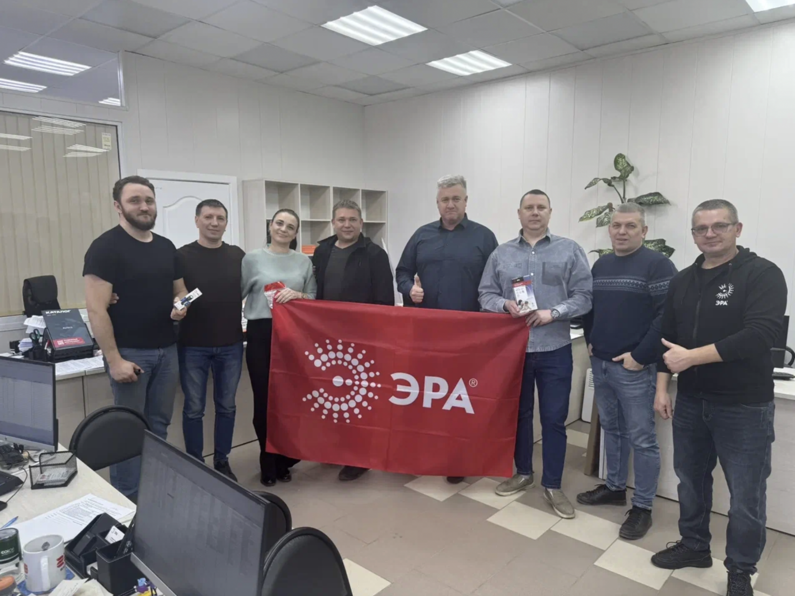 С ассортиментом технического освещения ЭРА познакомилась команда «ПрофЭлектро»