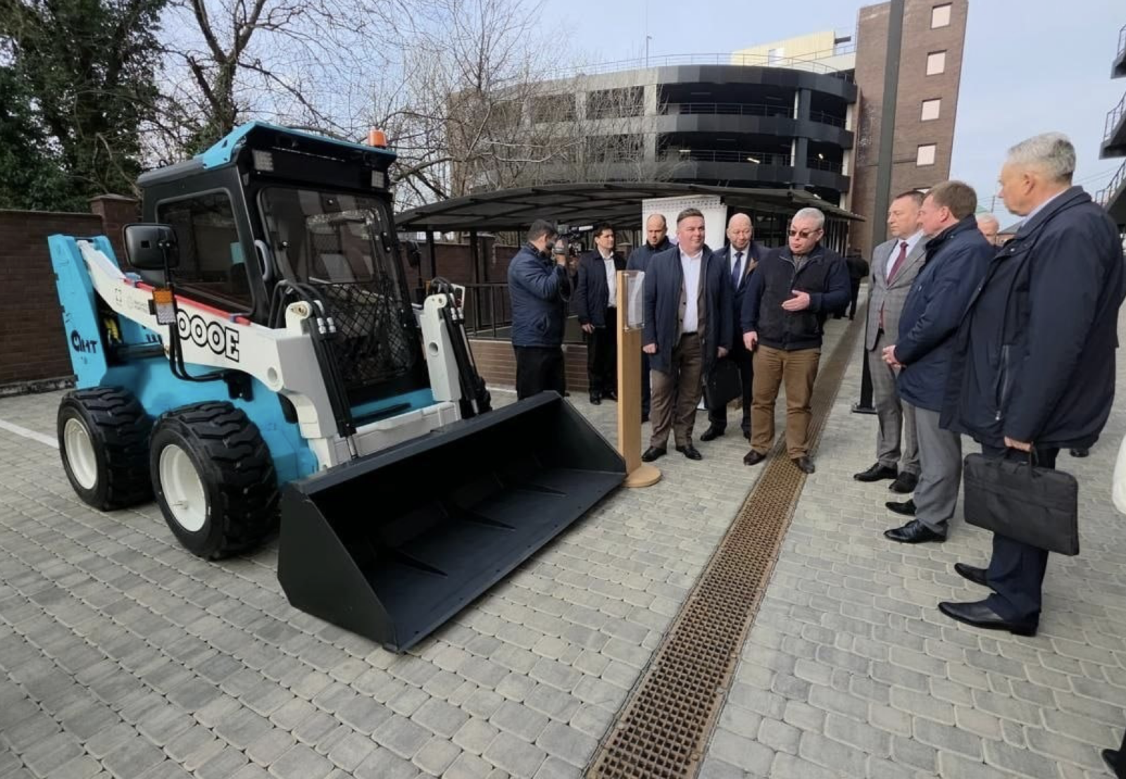 В России разработали электрический мини-погрузчик